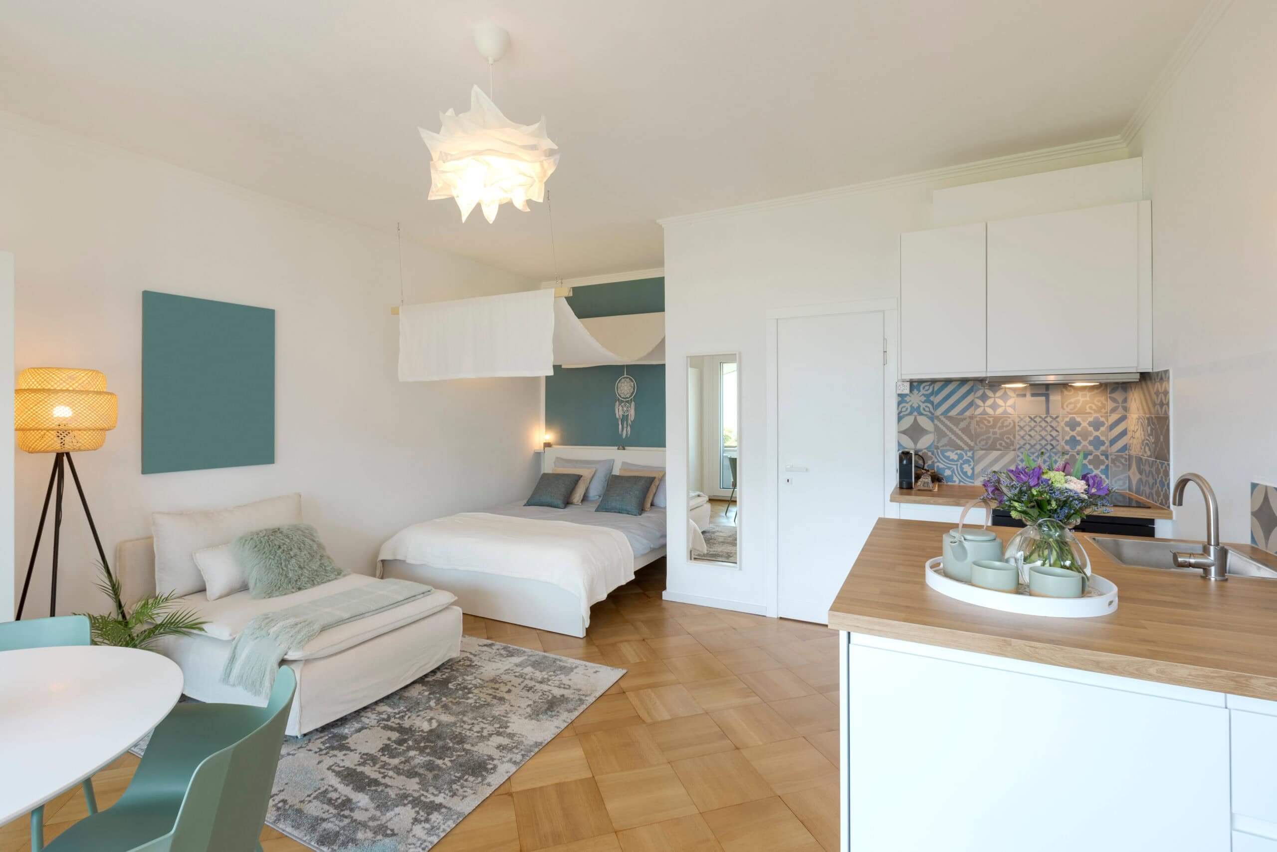 A compact and efficient studio apartment